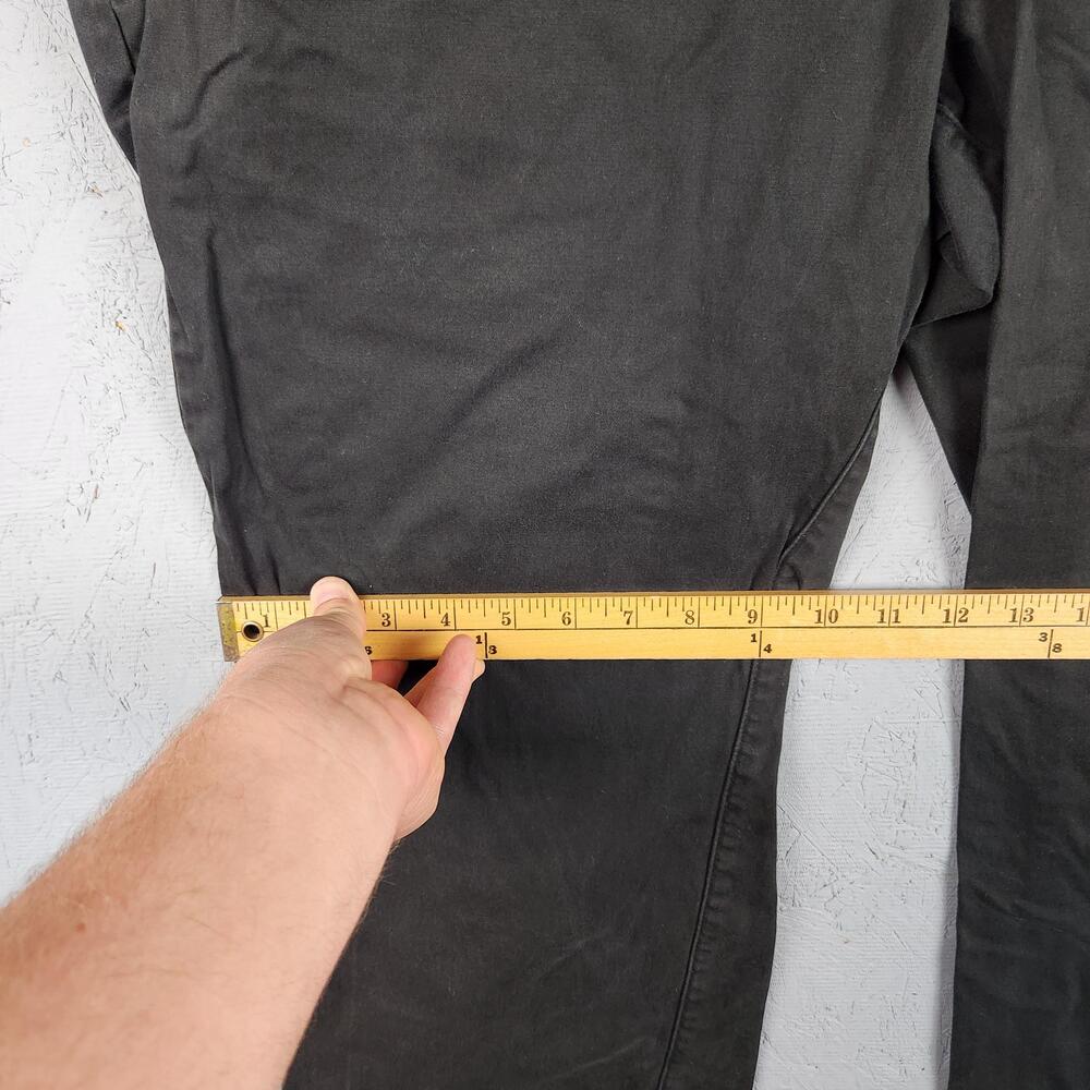 Lee Extreme Comfort Pants Mens 38x30 Black Stretch Chino Casual Straight Leg - Picture 8 of 12